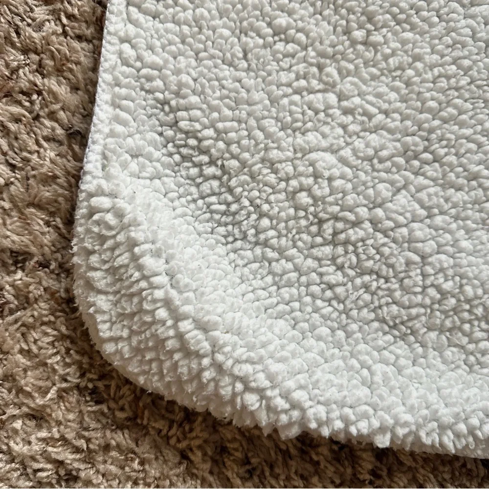 Halloween Lovey Ghost and Pumpkin White Patterned Blanket Baby Blanket Shearling